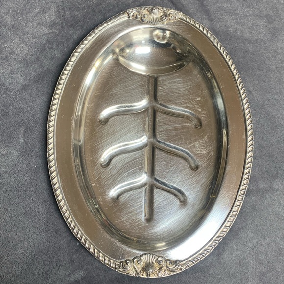 Silver on Copper Tray